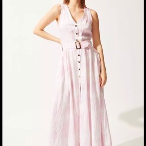 NWT Solid & Striped Button Down Maxi Dress